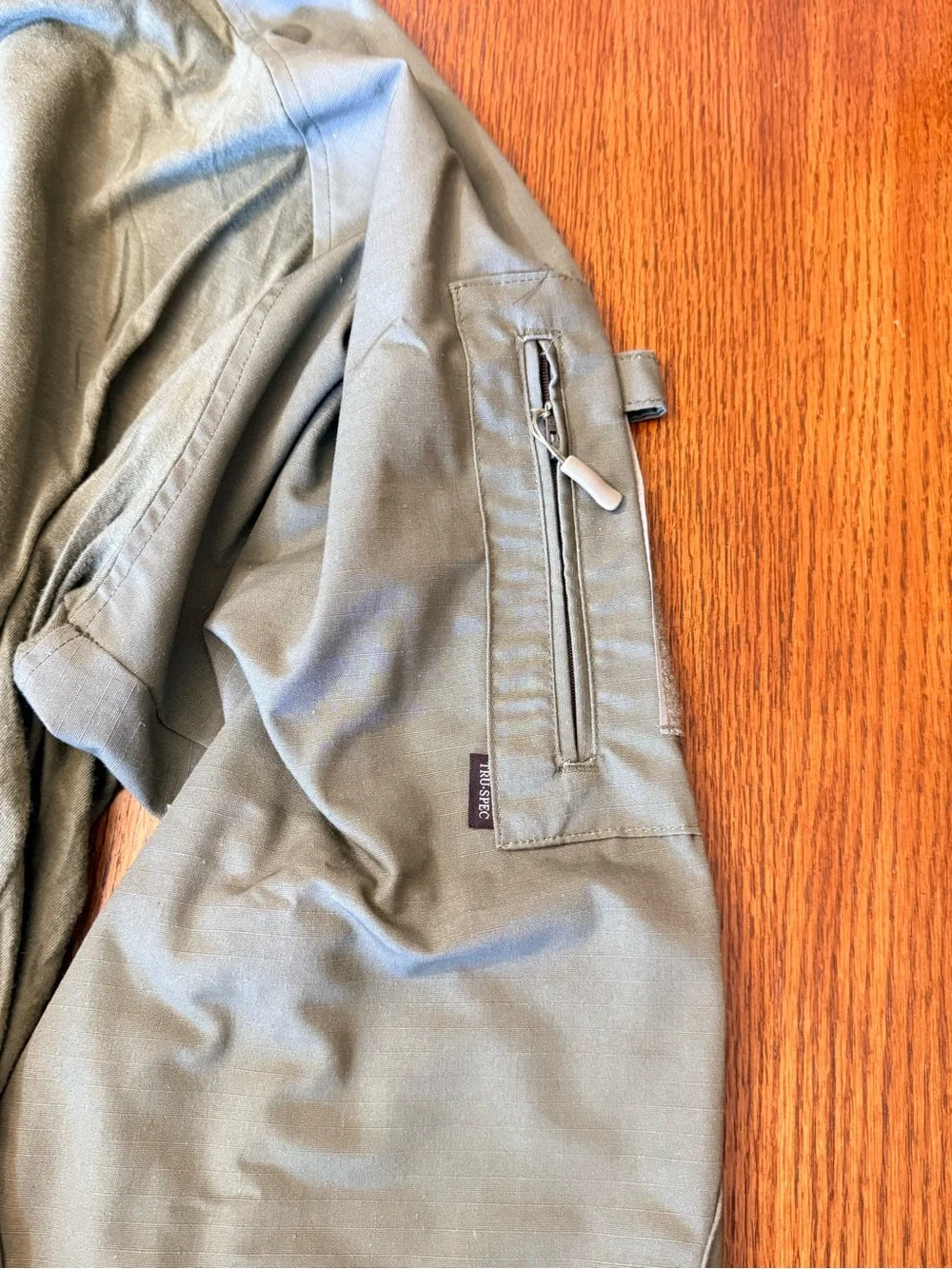 Tru Spec Men's 3XL Olive Green Lightweight Tactical Shirt - Picture 2 of 7
